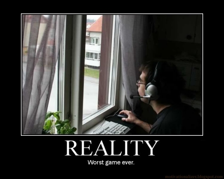reality motivational poster